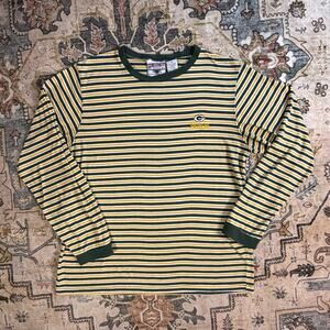 Vintage Green Bay Packers Embroidered Long Sleeve NFL Merch 90s Women's Small